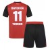 Maillot de foot Bayer Leverkusen Martin Terrier #11 Domicile vêtements enfant 2024-25 Manches Courtes (+ pantalon court)